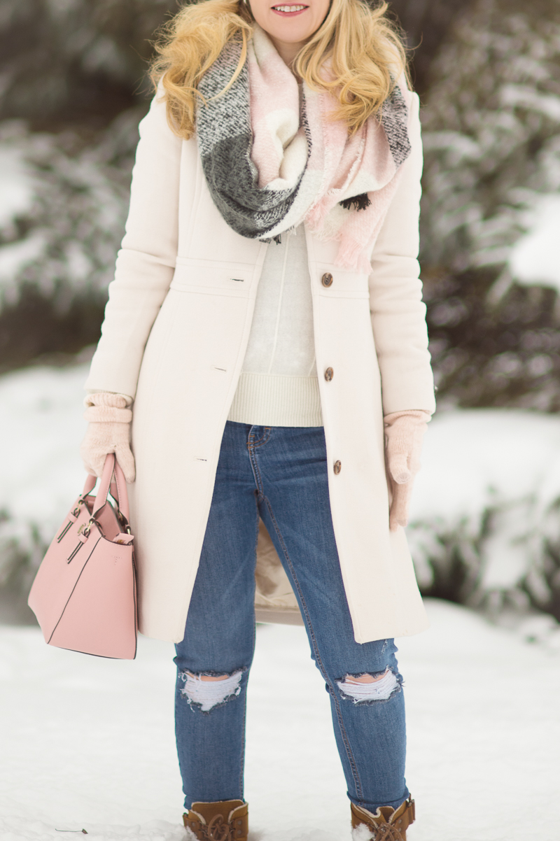 j crew lady day coat petite