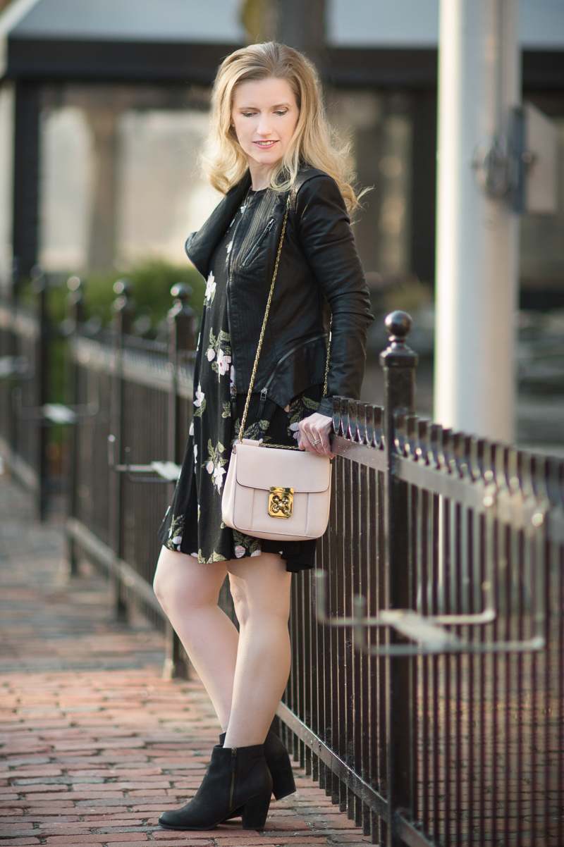 How to Style a Floral Shift Dress 