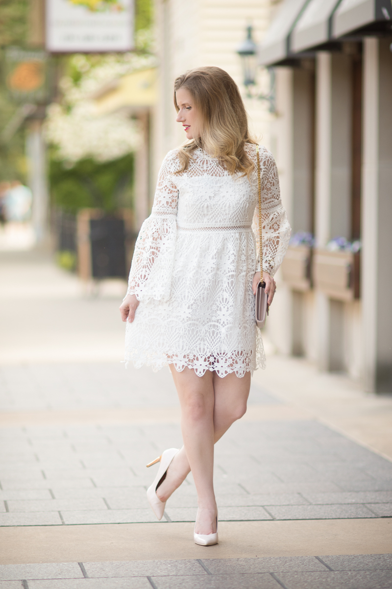 petite white dresses