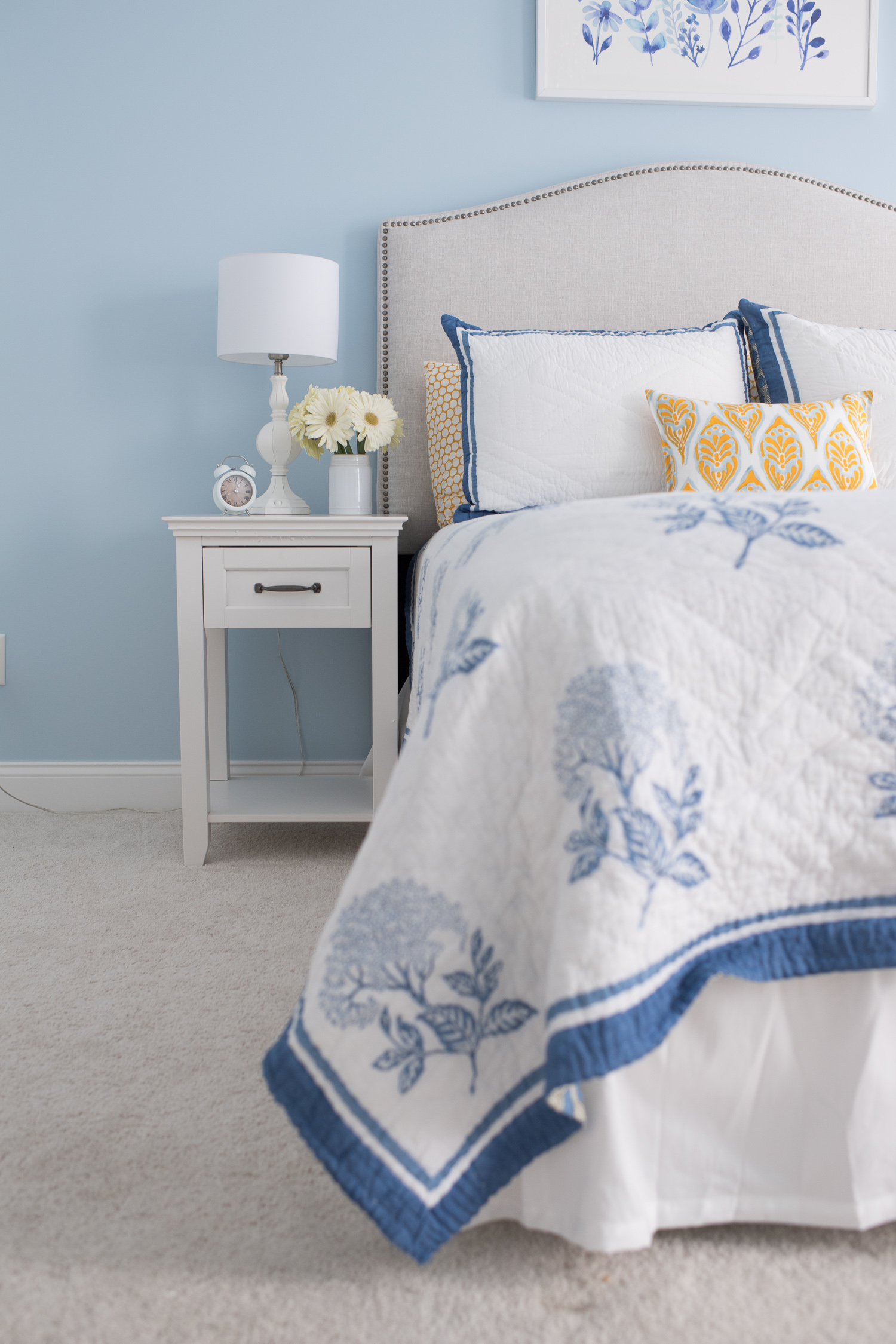 Petite Fashion and Style Blog Serena and Lily Bedding2 The Blue