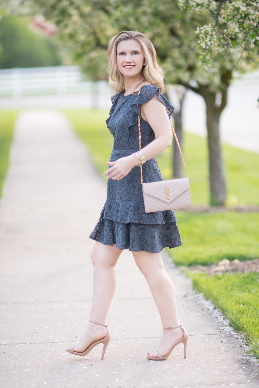 loft flutter dress